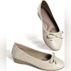 ZOVE Dress Shoes for Women Casual Comfortable Dress Flats Ballet Low Wedge